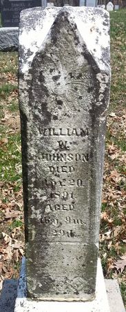 JOHNSON, WILLIAM W. - Ringgold County, Iowa | WILLIAM W. JOHNSON 