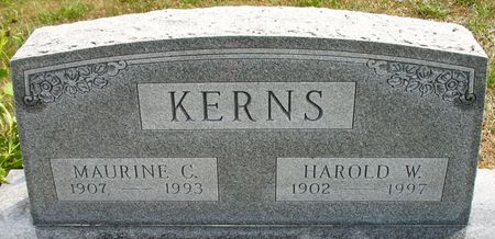 KERNS, MAURINE CECILE (NICKLE) - Ringgold County, Iowa | MAURINE CECILE (NICKLE) KERNS 