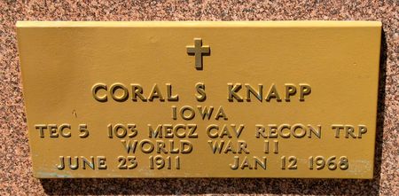 KNAPP, CORAL S. - Ringgold County, Iowa | CORAL S. KNAPP 