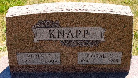KNAPP, VERLE FRANCES (MCMAHILL) - Ringgold County, Iowa | VERLE FRANCES (MCMAHILL) KNAPP 