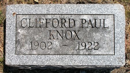 KNOX, CLIFFORD PAUL - Ringgold County, Iowa | CLIFFORD PAUL KNOX 