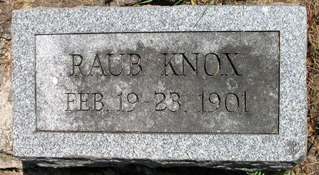 KNOX, RAUB - Ringgold County, Iowa | RAUB KNOX 