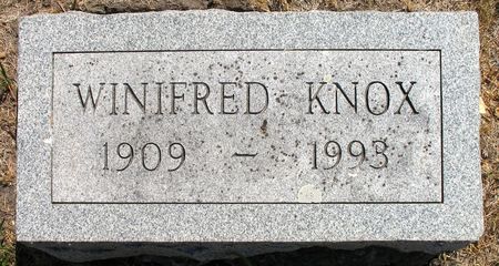 KNOX, WINIFRED - Ringgold County, Iowa | WINIFRED KNOX 