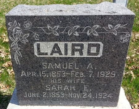 LAIRD, SAMUEL A. - Ringgold County, Iowa | SAMUEL A. LAIRD 