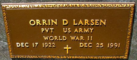 LARSEN, ORRIN DALE - Ringgold County, Iowa | ORRIN DALE LARSEN 