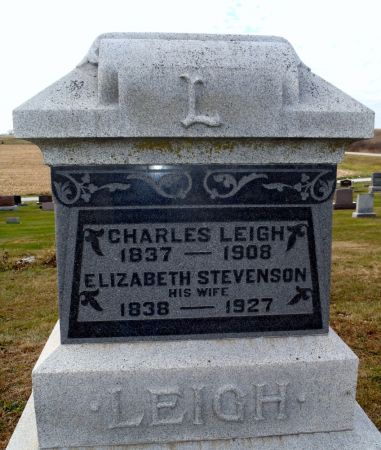 STEVENSON LEIGH, ELIZABETH - Ringgold County, Iowa | ELIZABETH STEVENSON LEIGH 