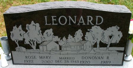 LEONARD, ROSE MARY (HIGDAY) - Ringgold County, Iowa | ROSE MARY (HIGDAY) LEONARD 