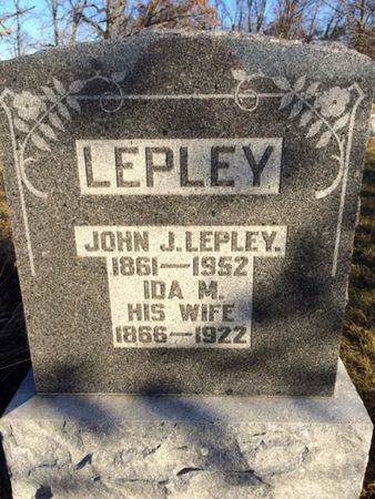 LOWDER LEPLEY, IDA MAY - Ringgold County, Iowa | IDA MAY LOWDER LEPLEY 