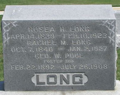 POOL, GEORGE W. - Ringgold County, Iowa | GEORGE W. POOL 