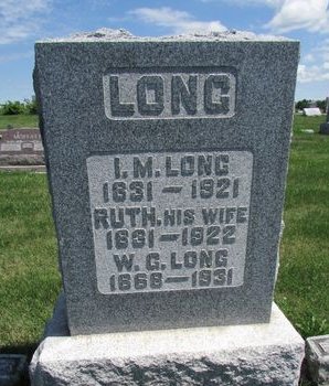 LONG, RUTH (STEELE) - Ringgold County, Iowa | RUTH (STEELE) LONG 