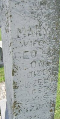 LONG, MARY PEMELIA (JONES) - Ringgold County, Iowa | MARY PEMELIA (JONES) LONG 