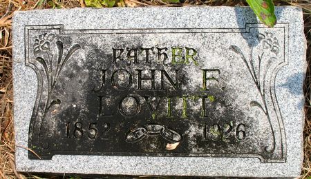 LOVITT, JOHN F. - Ringgold County, Iowa | JOHN F. LOVITT 