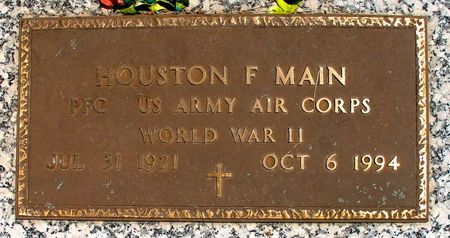MAIN, HOUSTON F. - Ringgold County, Iowa | HOUSTON F. MAIN 