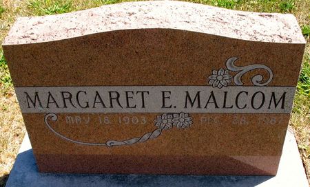 REED MALCOM, MARGARET E. - Ringgold County, Iowa | MARGARET E. REED MALCOM 