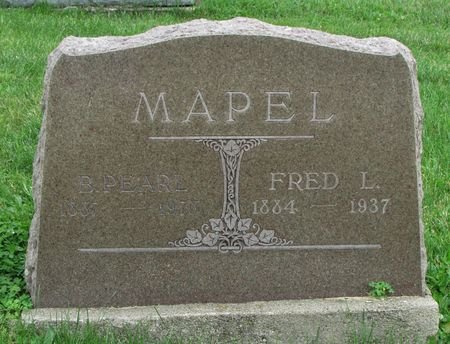 MAPEL, B. PEARL - Ringgold County, Iowa | B. PEARL MAPEL 