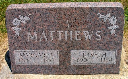 MATTHEWS, MARGARET (JEANES) - Ringgold County, Iowa | MARGARET (JEANES) MATTHEWS 