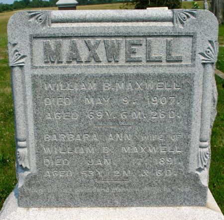 MAXWELL, BARBARA ANN - Ringgold County, Iowa | BARBARA ANN MAXWELL 