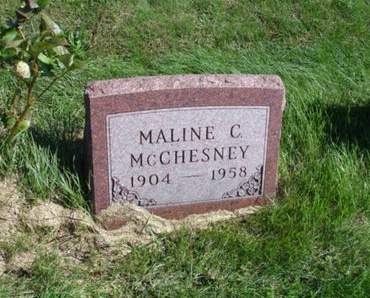 MCCHESNEY, MALINE C. - Ringgold County, Iowa | MALINE C. MCCHESNEY 