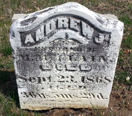 MCCLAIN, ANDREW J. - Ringgold County, Iowa | ANDREW J. MCCLAIN 