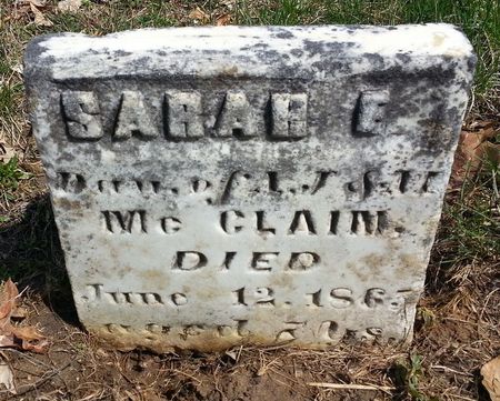 MCCLAIN, SARAH E. - Ringgold County, Iowa | SARAH E. MCCLAIN 