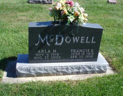 MCDOWELL, ARLA M. - Ringgold County, Iowa | ARLA M. MCDOWELL 