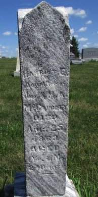 MCGAUGHEY, HARRIET E. - Ringgold County, Iowa | HARRIET E. MCGAUGHEY 