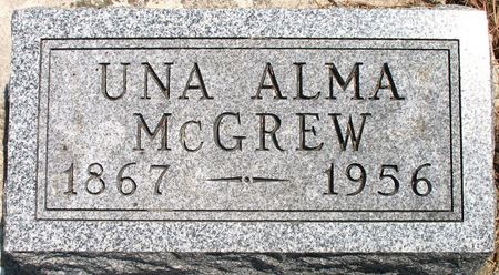 MCGREW, UNA ALMA - Ringgold County, Iowa | UNA ALMA MCGREW 
