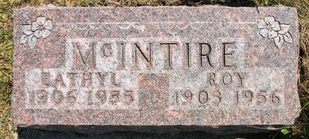 MCINTIRE, ROY - Ringgold County, Iowa | ROY MCINTIRE 
