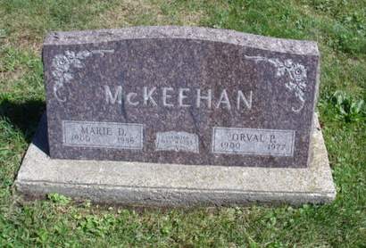 MCKEEHAN, MARIE - Ringgold County, Iowa | MARIE MCKEEHAN 