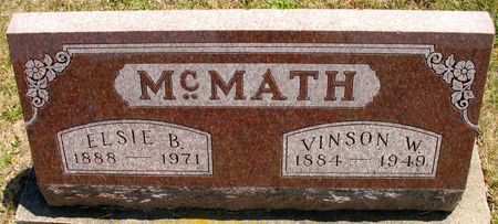 MCMATH, ELSIE B. - Ringgold County, Iowa | ELSIE B. MCMATH 