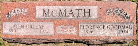 GOODMAN MCMATH, FLORENCE - Ringgold County, Iowa | FLORENCE GOODMAN MCMATH 