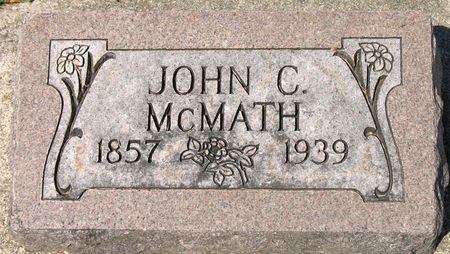 MCMATH, JOHN CHALMERS - Ringgold County, Iowa | JOHN CHALMERS MCMATH 