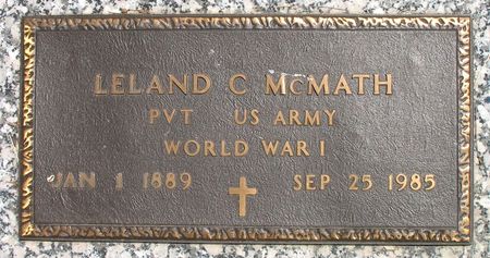 MCMATH, LELAND CAMERON - Ringgold County, Iowa | LELAND CAMERON MCMATH 