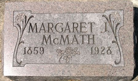 MCMATH, MARGARET J. - Ringgold County, Iowa | MARGARET J. MCMATH 