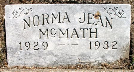 MCMATH, NORMA JEAN - Ringgold County, Iowa | NORMA JEAN MCMATH 
