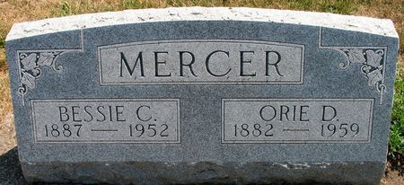 MERCER, BESSIE C. - Ringgold County, Iowa | BESSIE C. MERCER 