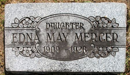 MERCER, EDNA MAY - Ringgold County, Iowa | EDNA MAY MERCER 