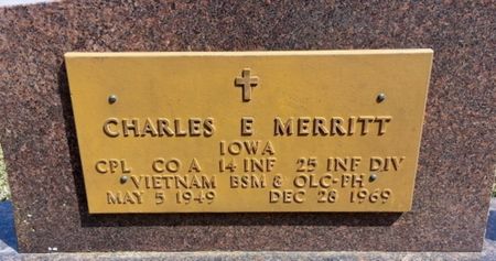 MERRITT, CHARLES E. - Ringgold County, Iowa | CHARLES E. MERRITT 