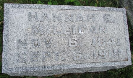 MILLIGAN, HANNAH E. - Ringgold County, Iowa | HANNAH E. MILLIGAN 