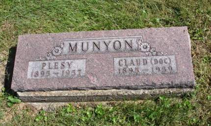 MUNYON, PLESY (ALLEN) WEBB - Ringgold County, Iowa | PLESY (ALLEN) WEBB MUNYON 