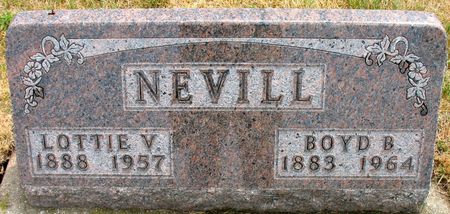 NEVILL, BOYD BLANCHARD - Ringgold County, Iowa | BOYD BLANCHARD NEVILL 