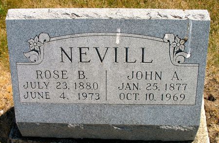 NEVILL, JOHN A. - Ringgold County, Iowa | JOHN A. NEVILL 
