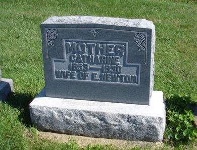 NEWTON, CATHARINE - Ringgold County, Iowa | CATHARINE NEWTON 