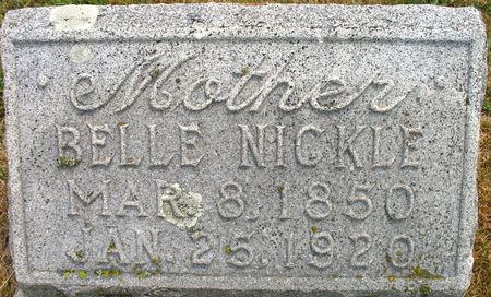 NICKLE, BELLE (CLARK) - Ringgold County, Iowa | BELLE (CLARK) NICKLE 