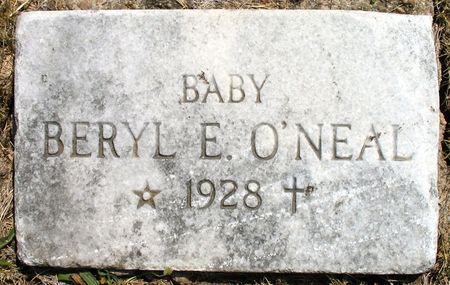 O'NEAL, BERYL E. - Ringgold County, Iowa | BERYL E. O'NEAL 