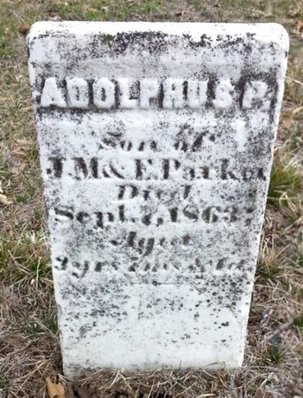 PARKER, ADOLPHUS P. - Ringgold County, Iowa | ADOLPHUS P. PARKER 