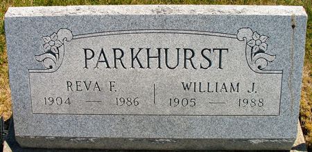 PARKHURST, REVA F. (NEVILL) - Ringgold County, Iowa | REVA F. (NEVILL) PARKHURST 