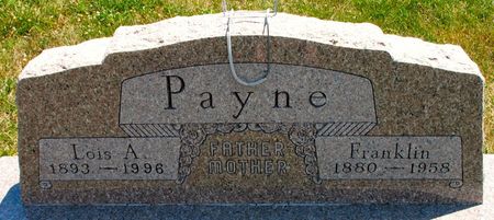 PAYNE, FRANKLIN - Ringgold County, Iowa | FRANKLIN PAYNE 