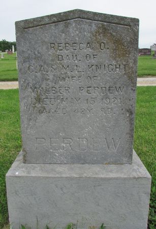 PERDEW, REBECCA O. - Ringgold County, Iowa | REBECCA O. PERDEW 