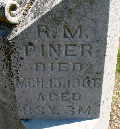 PINER, R. M. - Ringgold County, Iowa | R. M. PINER 